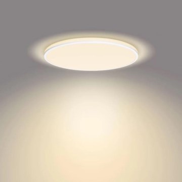 Philips - Iluminação de teto LED com regulação SCENE SWITCH LED/22W/230V diâmetro 40 cm 2700K branco