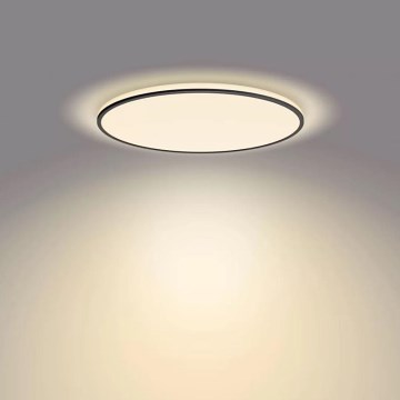 Philips - Iluminação de teto LED com regulação SCENE SWITCH LED/36W/230V diâmetro 50 cm 2700K preto