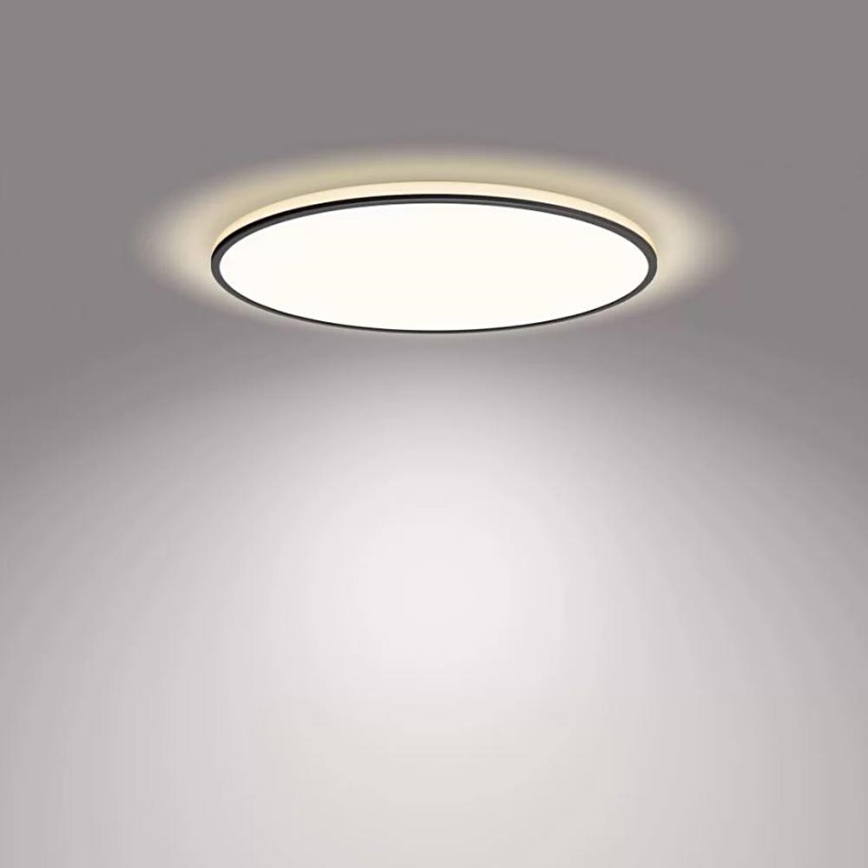 Philips - Iluminação de teto LED com regulação SCENE SWITCH LED/36W/230V diâmetro 50 cm 4000K preto