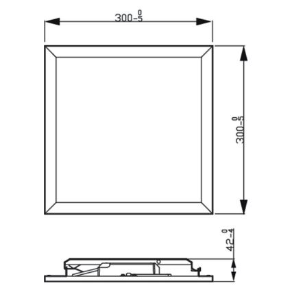 Philips - Iluminação de teto LED com regulação SCENE SWITCH LED/12W/230V 2700K