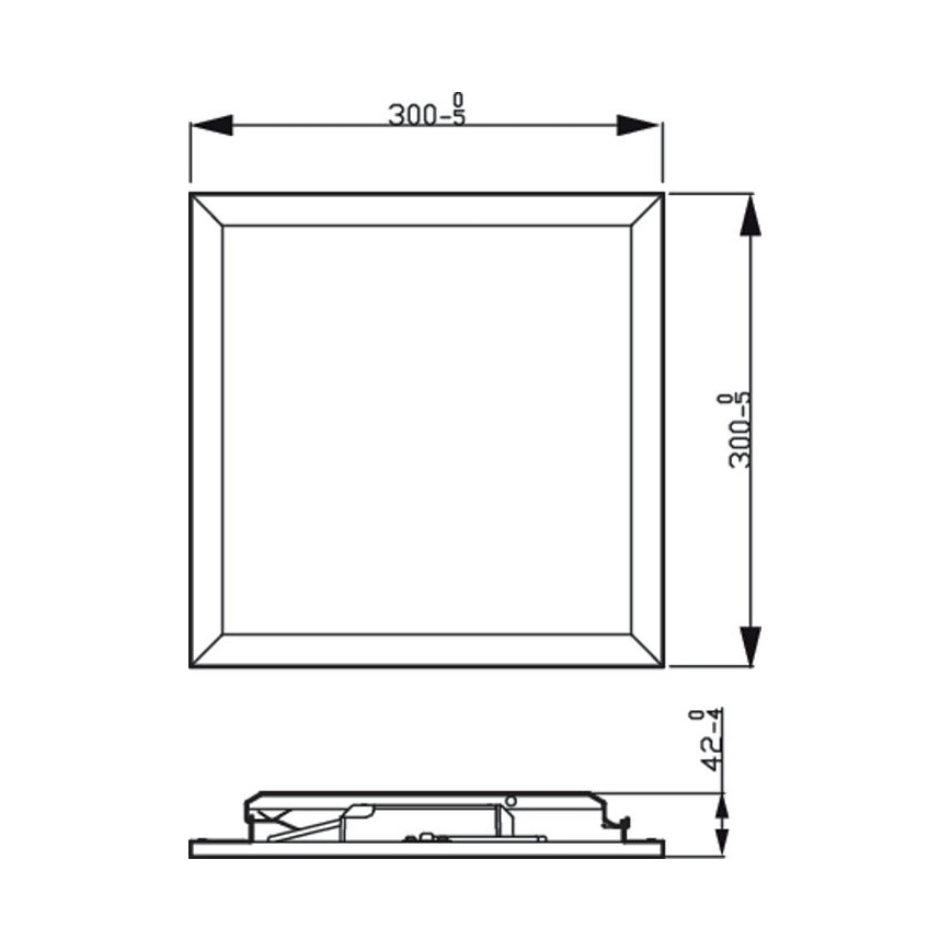 Philips - Iluminação de teto LED com regulação SCENE SWITCH LED/12W/230V 2700K