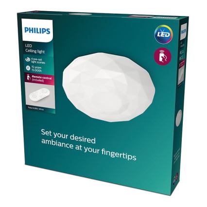Philips - Iluminação de teto LED com regulação LED/23W/230V 2700-6500K + CR
