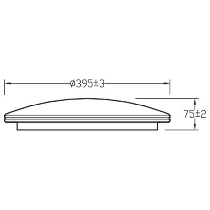 Philips - Iluminação de teto LED com regulação LED/23W/230V 2700-6500K + CR