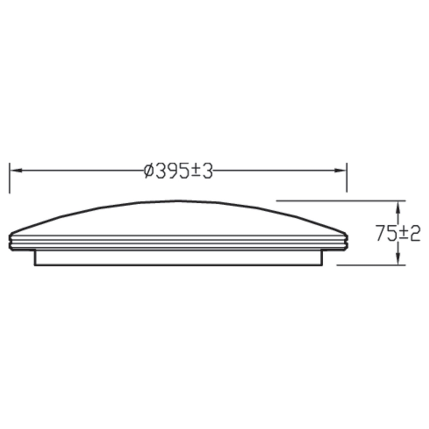 Philips - Iluminação de teto LED com regulação LED/23W/230V 2700-6500K + CR