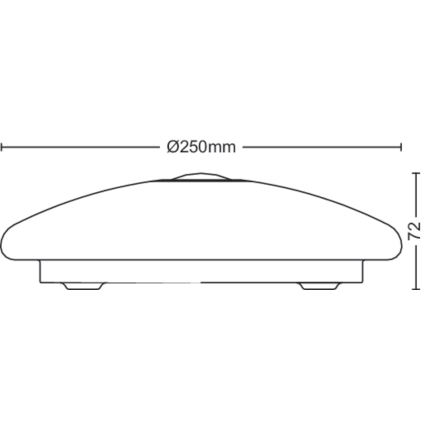 Philips - Iluminação de teto LED com sensor MAUVE LED/6W/230V 4000K