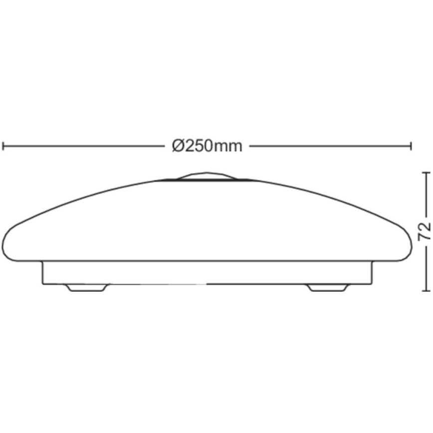 Philips - Iluminação de teto LED com sensor MAUVE LED/6W/230V