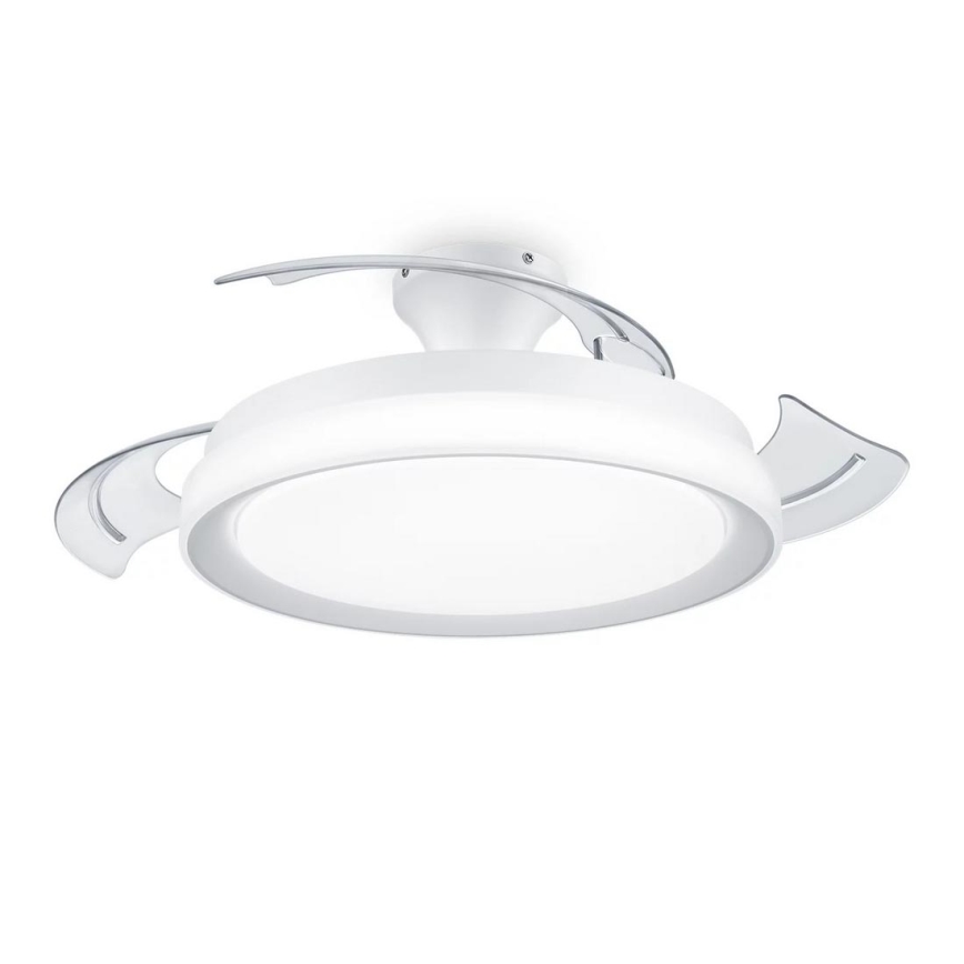 Philips - Iluminação de teto LED com ventoinha BLISS LED/35W/230V 5500/4000/2700K branco + comando