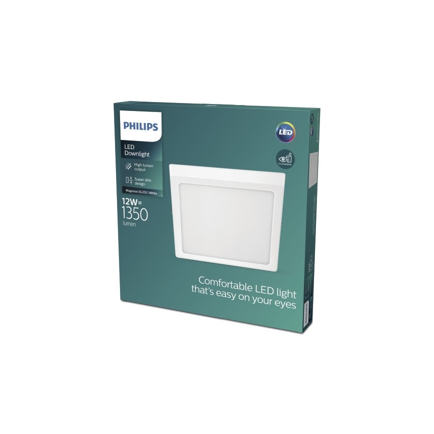 Philips - Iluminação de teto LED LED/12W/230V 4000K branca