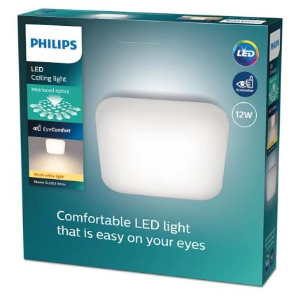 Philips - Iluminação de teto LED LED/12W/230V 2700K
