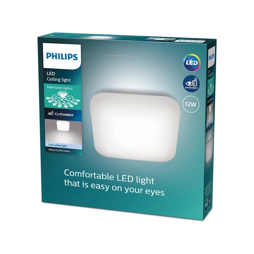 Philips - Iluminação de teto LED LED/12W/230V 4000K