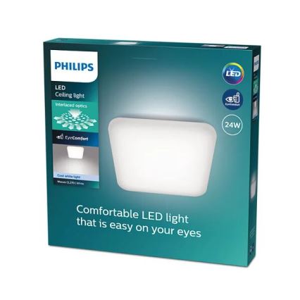 Philips - Iluminação de teto LED LED/24W/230V 4000K