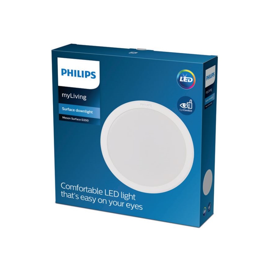 Philips - Iluminação de teto LED MESON LED/24W/230V 3000K