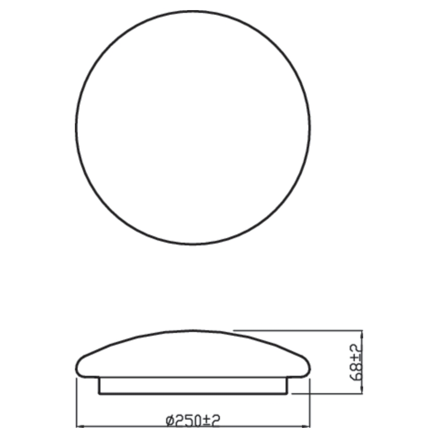 Philips - Iluminação de teto LED MOIRE CL200 LED/10W/230V