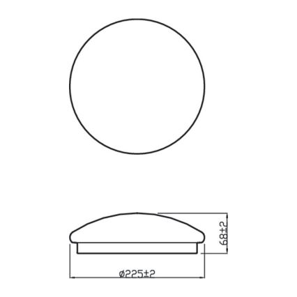 Philips - Iluminação de teto LED MOIRE CL200 LED/6W/230V