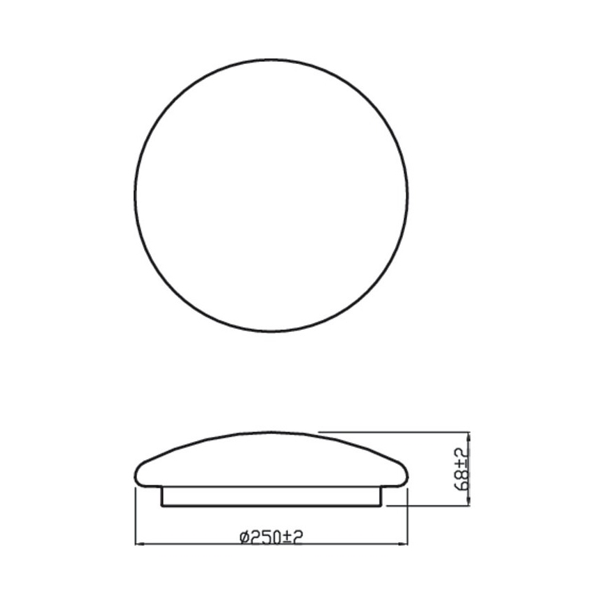 Philips – Iluminação de teto LED MOIRE LED/10W/230V
