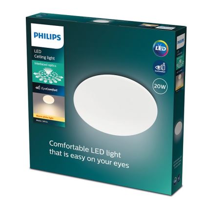 Philips - Iluminação de teto LED LED/20W/230V 2700K