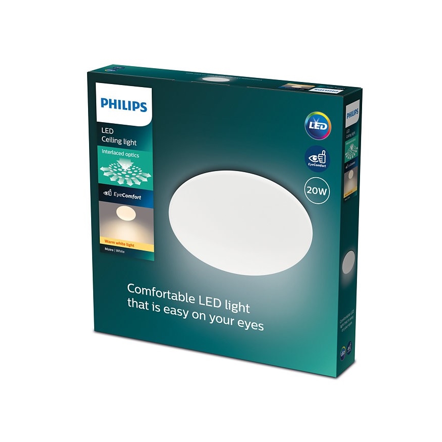 Philips - Iluminação de teto LED LED/20W/230V 2700K