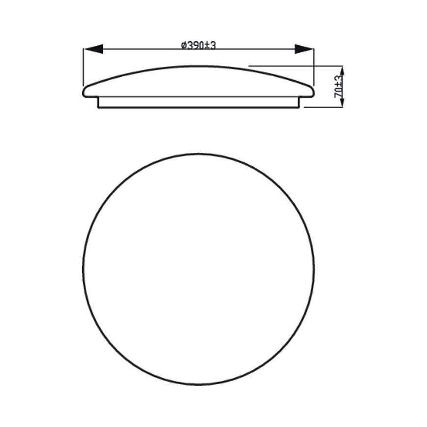 Philips - Iluminação de teto LED LED/20W/230V 4000K