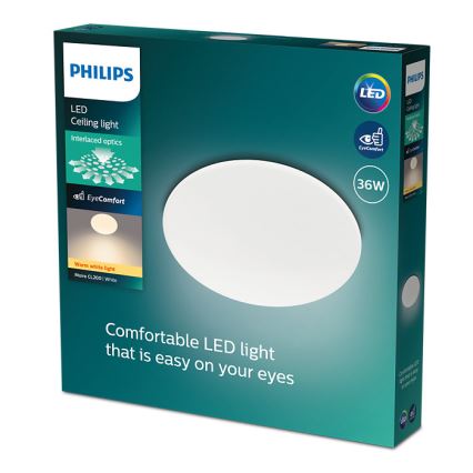 Philips - Iluminação de teto LED MOIRE LED/36W/230V 2700K