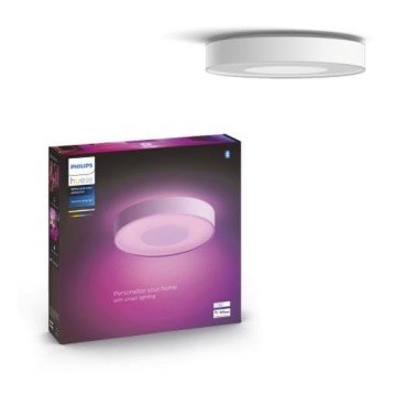 Philips - Iluminação de teto LED RGB com regulação Hue INFUSE LED/33,5W/230V 2000-6500K d. 381 mm branca