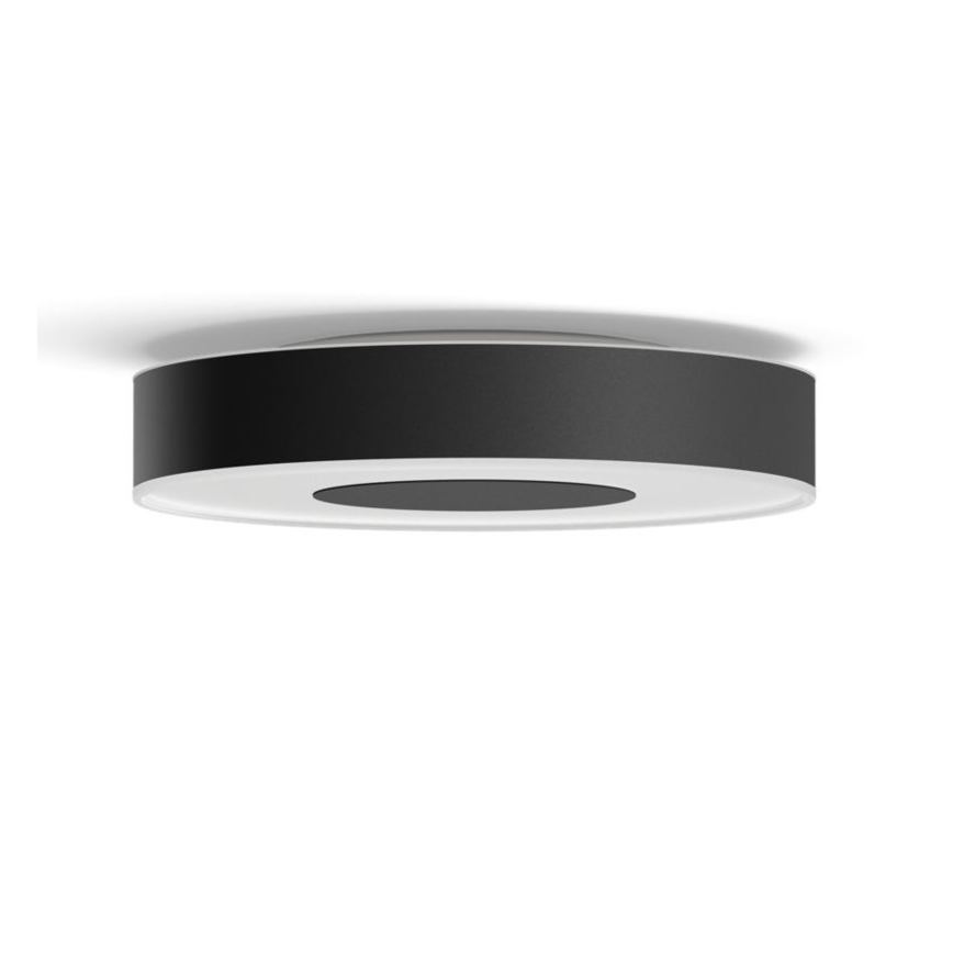 Philips - Iluminação de teto LED RGB com regulação  Hue INFUSE LED/33,5W/230V 2000-6500K d. 381 mm preta
