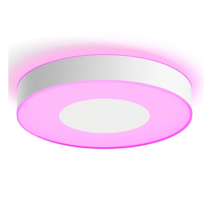 Philips - Iluminação de teto LED RGB com regulação Hue INFUSE LED/52,5W/230V 2000-6500K d. 425 mm branca