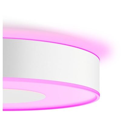 Philips - Iluminação de teto LED RGB com regulação Hue INFUSE LED/52,5W/230V 2000-6500K d. 425 mm branca
