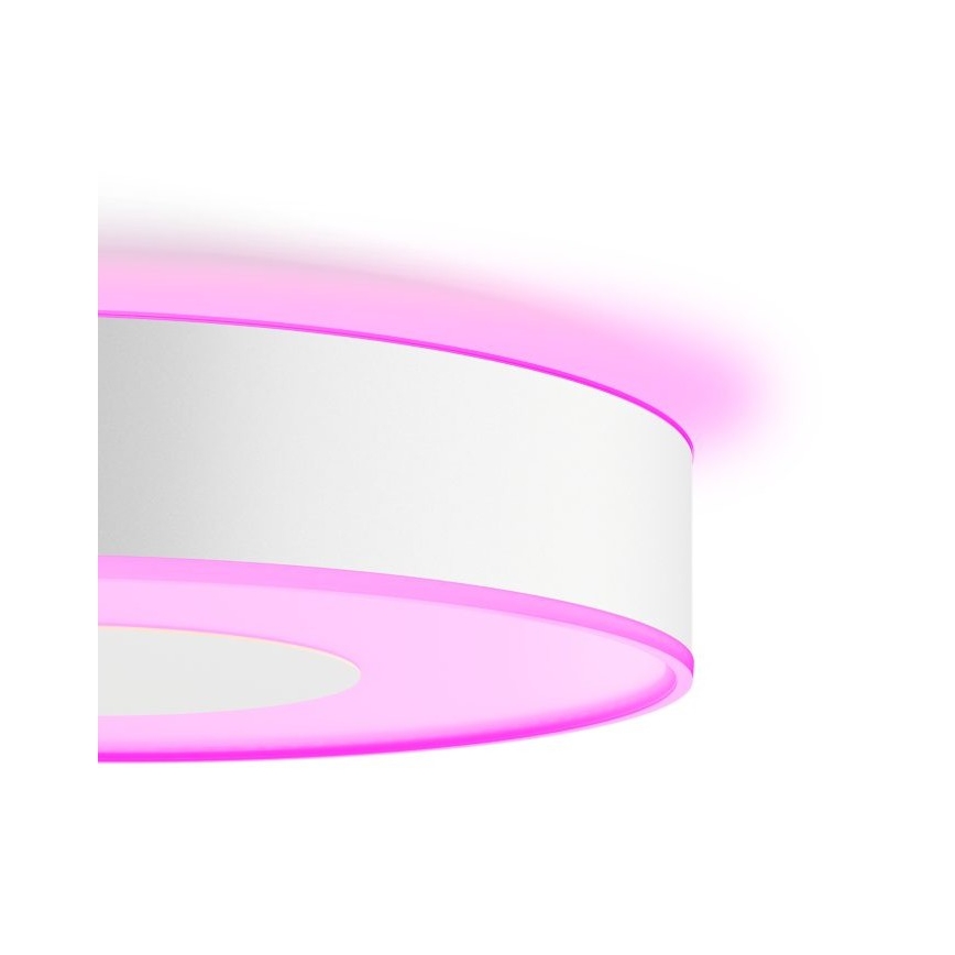 Philips - Iluminação de teto LED RGB com regulação Hue INFUSE LED/52,5W/230V 2000-6500K d. 425 mm branca