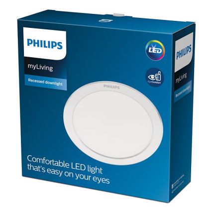 Philips - Iluminação embutida LED LED/13W/230V 3000K