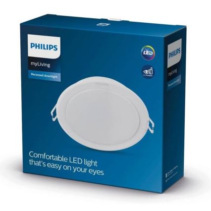 Philips - Iluminação embutida MESON LED/12,5W/230V 3000K
