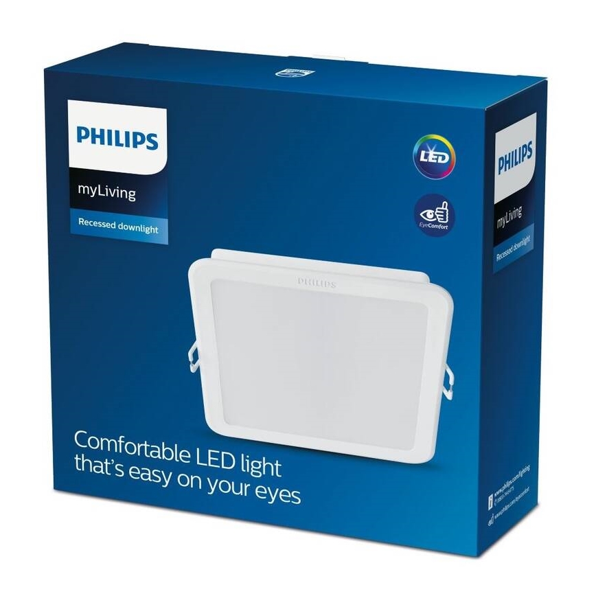 Philips - Iluminação embutida MESON LED/12,5W/230V 3000K