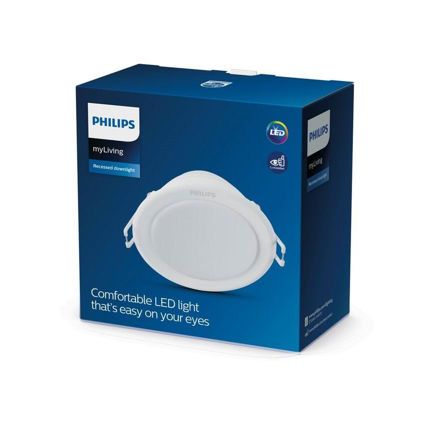 Philips - Iluminação embutida LED/5,5W/230V 4000K