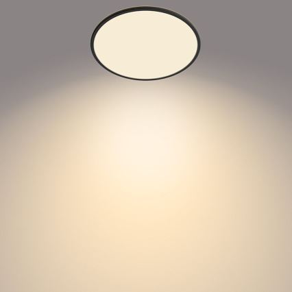 Philips - Iluminação exterior LED com regulação SUPERSLIM SCENE SWITCH LED/15W/230V IP54 preto