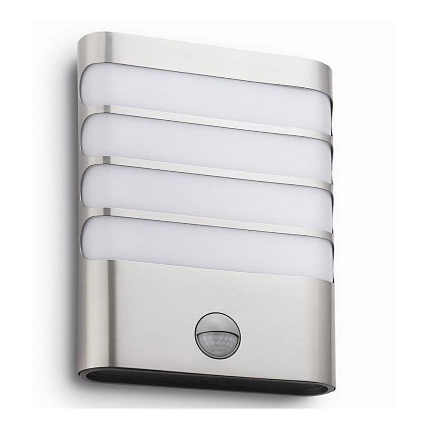 Philips - Iluminação exterior LED com sensor 1xLED/3W IP44
