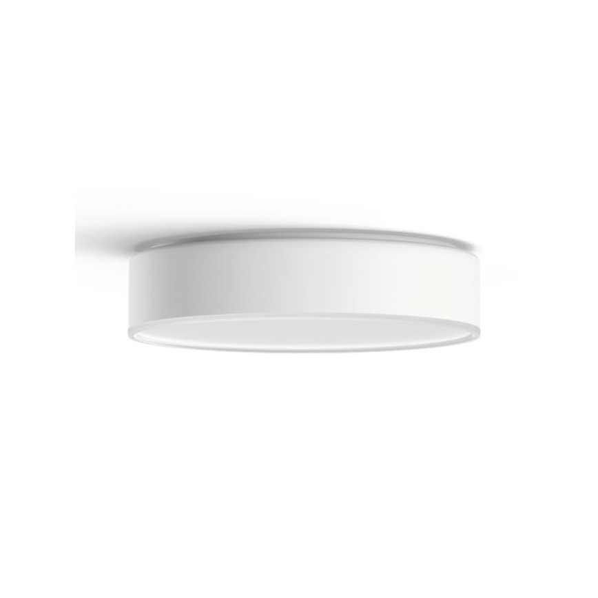 Philips - Iluminação de teto LED com regulação Hue LED/9,6W/230V 2200–6500K diâmetro 261 mm branco + controlo remoto