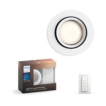 Philips - Iluminação LED com regulação Hue MILLISKIN 1xGU10/5,5W/230V