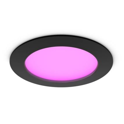 Philips - Foco de encastrar LED RGBW para casa de banho com regulação Hue SLIM LED/12W/230V IP44 2200-6500K
