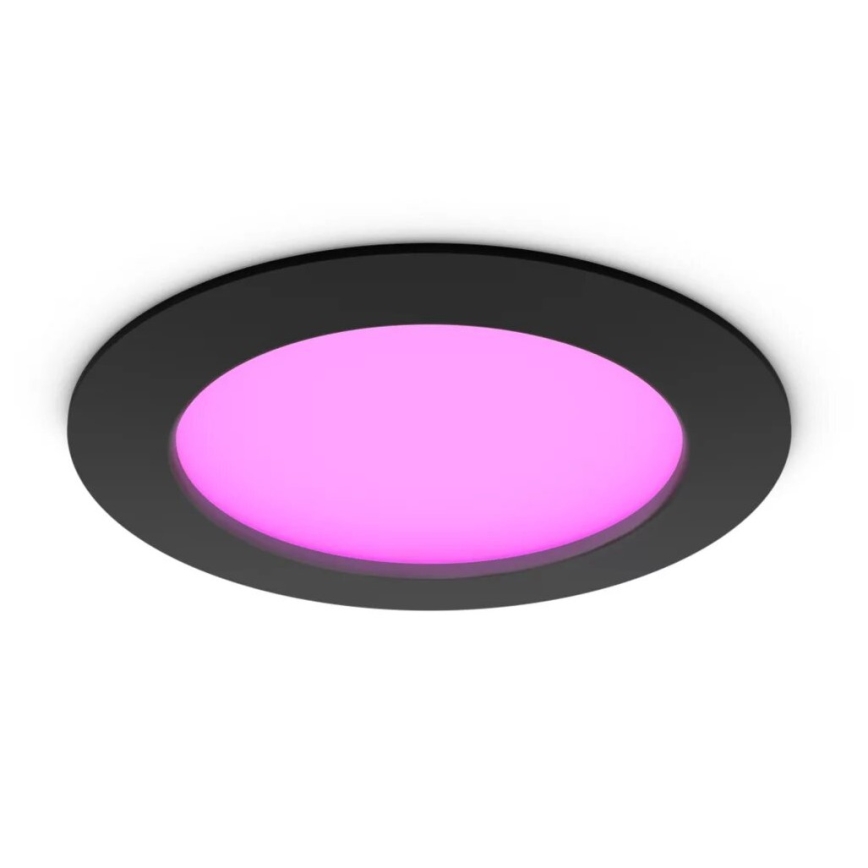 Philips - Foco de encastrar LED RGBW para casa de banho com regulação Hue SLIM LED/12W/230V IP44 2200-6500K