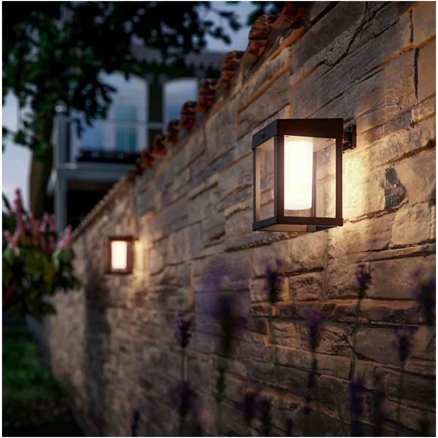 Philips - Iluminação solar de parede LED com sensor CAMILL LED/1,4W/3,7V IP44