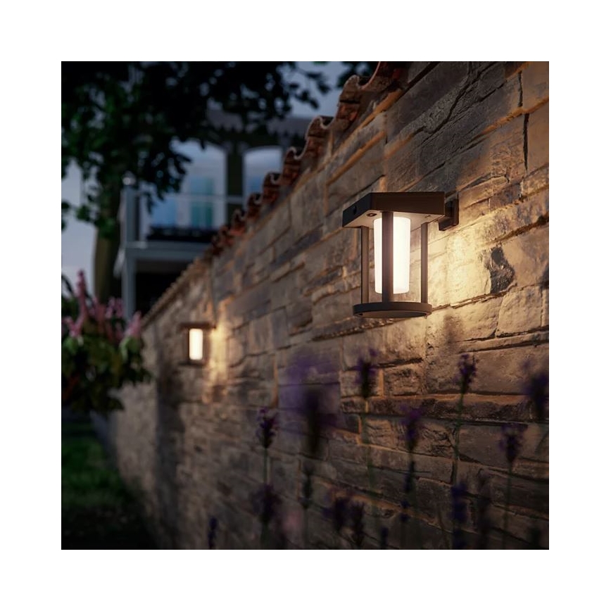 Philips - Iluminação solar de parede LED com sensor CAMILL LED/1,4W/3,7V IP44