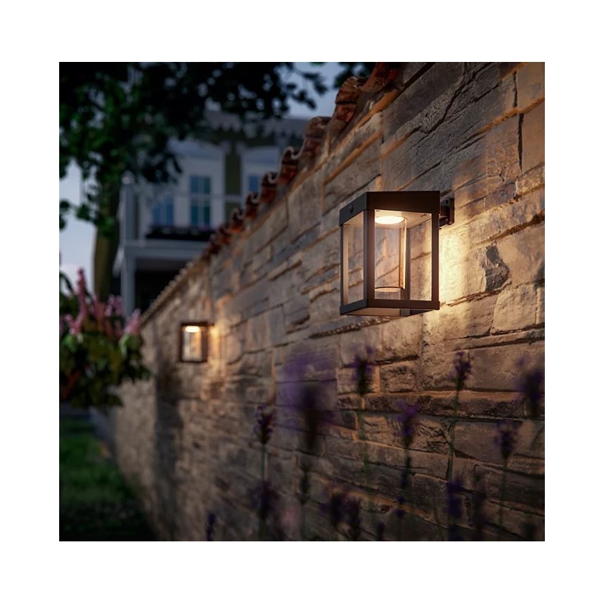 Philips - Iluminação solar de parede LED com sensor CAMILL LED/1,4W/3,7V IP44