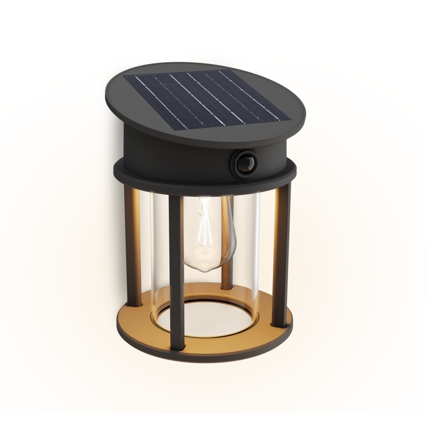 Philips - Iluminação solar de parede LED com sensor GERI LED/3,2W/3,7V 2700K IP44