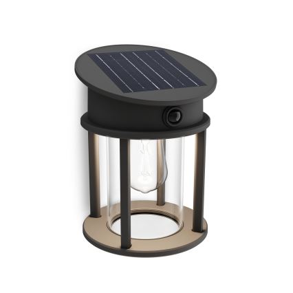 Philips - Iluminação solar de parede LED com sensor GERI LED/3,2W/3,7V 4000K IP44