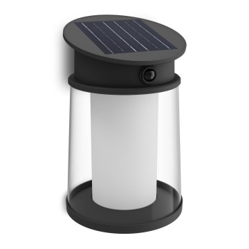 Philips - Iluminação solar de parede LED com sensor JUDA LED/3,2W/3,7V 2700K IP44