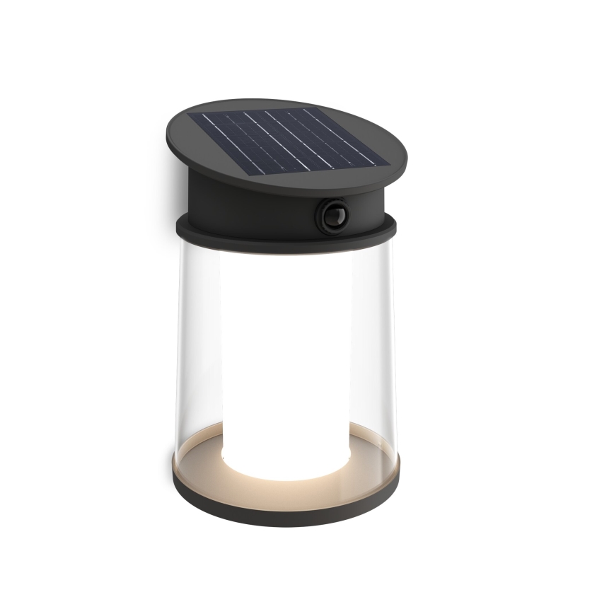 Philips - Iluminação solar de parede LED com sensor JUDA LED/3,2W/3,7V 4000K IP44