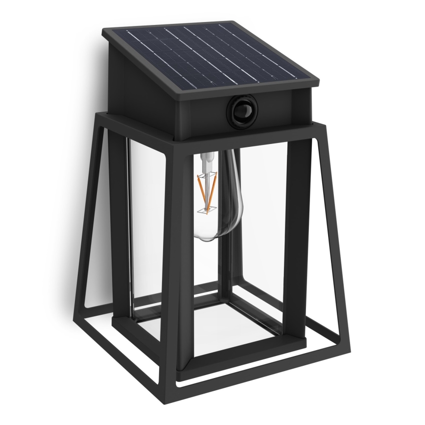 Philips - Iluminação solar de parede LED com sensor LYSIN LED/3,2W/3,7V 2600 mAh 2700K IP44