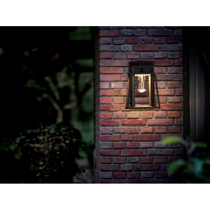 Philips - Iluminação solar de parede LED com sensor LYSIN LED/3,2W/3,7V 2600 mAh 2700K IP44
