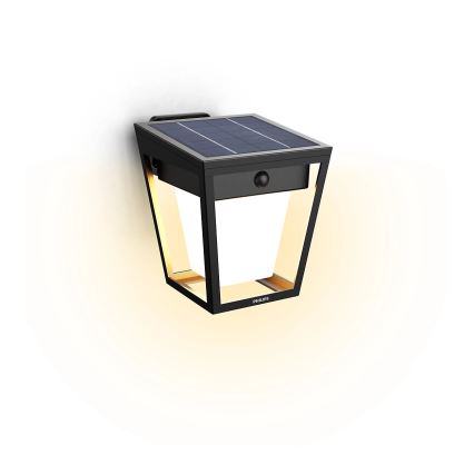 Philips - Iluminação solar de parede LED com sensor NISSA LED/1,8W/3,7V 3000K IP44