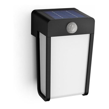 Philips - Iluminação solar de parede LED com sensor SHROUD LED/2,3W/3,7V IP44