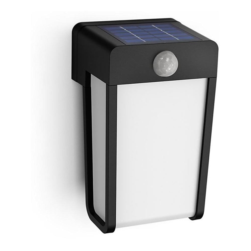 Philips - Iluminação solar de parede LED com sensor SHROUD LED/2,3W/3,7V IP44
